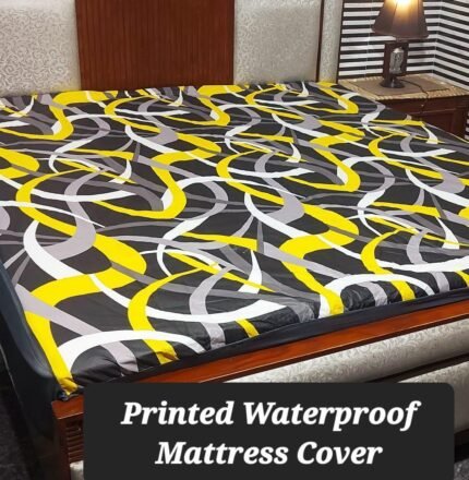 Fancy Printed Waterproof Mattress Fitted Bedsheet