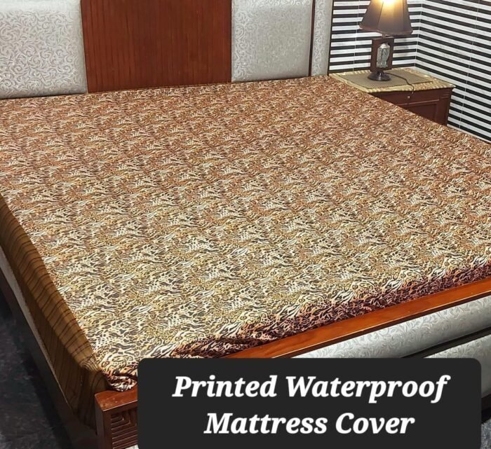 Fancy Printed Waterproof Mattress Fitted Bedsheet