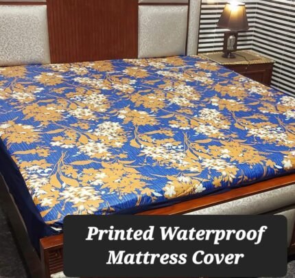 Fancy Printed Waterproof Mattress Fitted Bedsheet