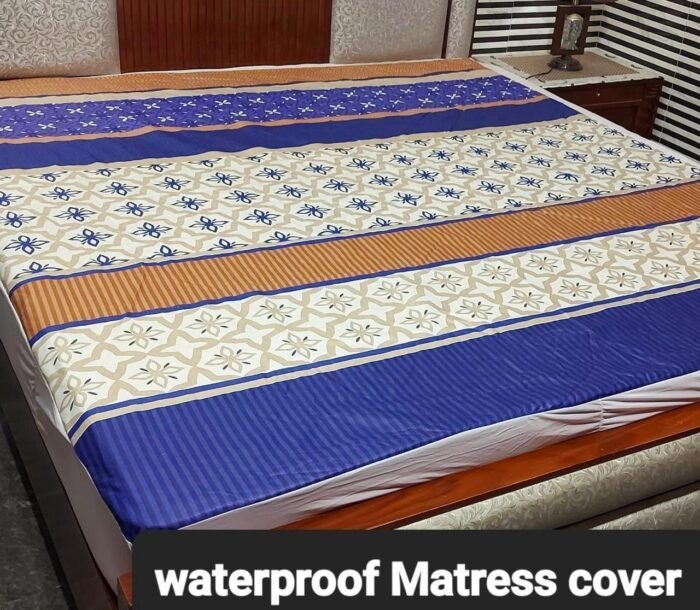 Fancy Printed Waterproof Mattress Fitted Bedsheet