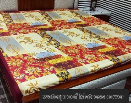 Fancy Printed Waterproof Mattress Fitted Bedsheet