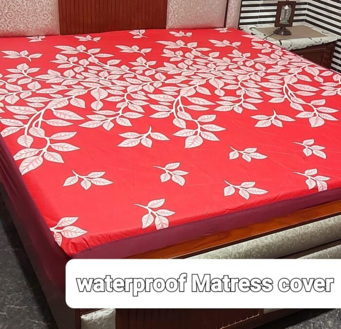 Fancy Printed Waterproof Mattress Fitted Bedsheet