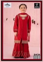 Maira B – Kids 3-Piece Embroidered Lawn Collection