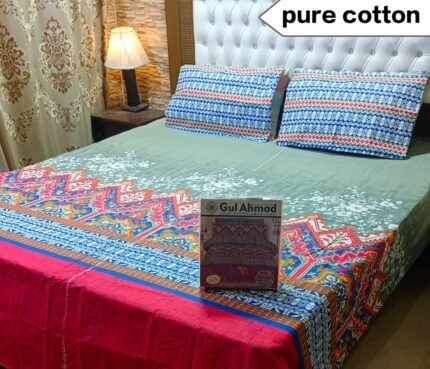 Super VIP King Size Bedsheet Set – 100% Pure Cotton Gift Pack