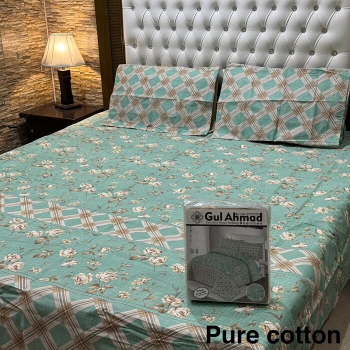 Super VIP King Size Bedsheet Set – 100% Pure Cotton Gift Pack