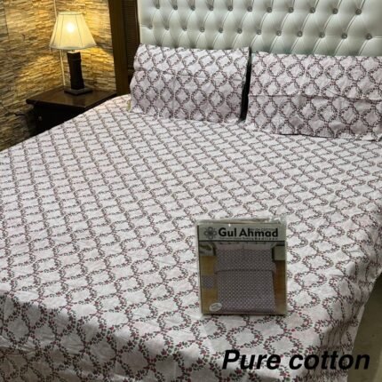 Super VIP King Size Bedsheet Set – 100% Pure Cotton Gift Pack