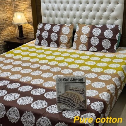 Super VIP King Size Bedsheet Set – 100% Pure Cotton Gift Pack