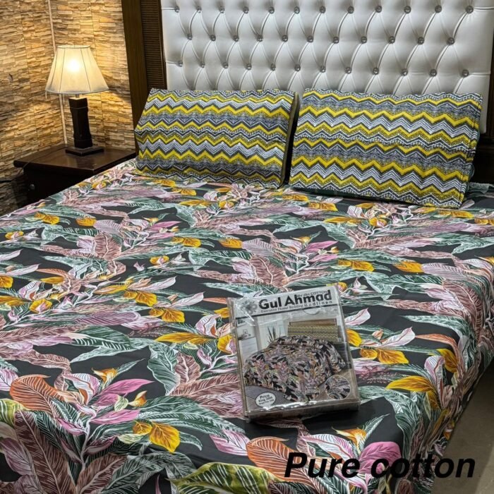 Super VIP King Size Bedsheet Set – 100% Pure Cotton Gift Pack