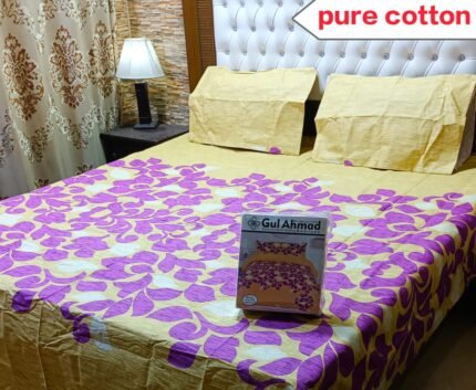 Super VIP King Size Bedsheet Set – 100% Pure Cotton Gift Pack