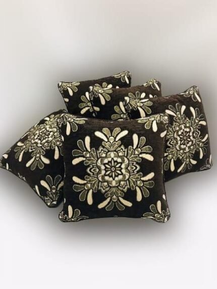 5 PCS Velvet Cushion Cover Set – Premium Quality