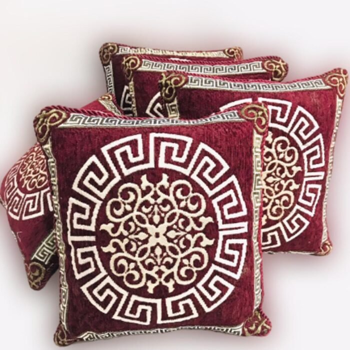 5 PCS Velvet Cushion Cover Set – Premium Quality