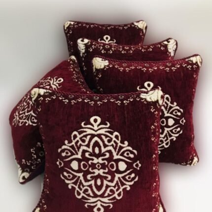 5 PCS Velvet Cushion Cover Set – Premium Quality