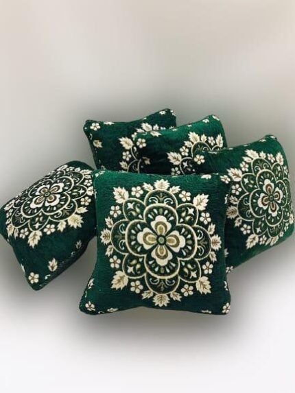 5 PCS Velvet Cushion Cover Set – Premium Quality