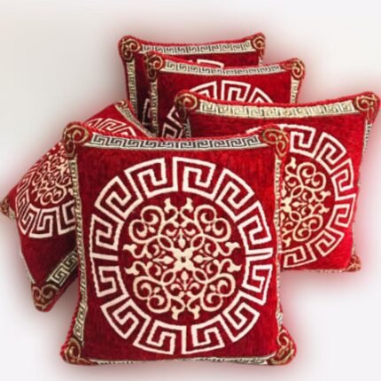 5 PCS Velvet Cushion Cover Set – Premium Quality