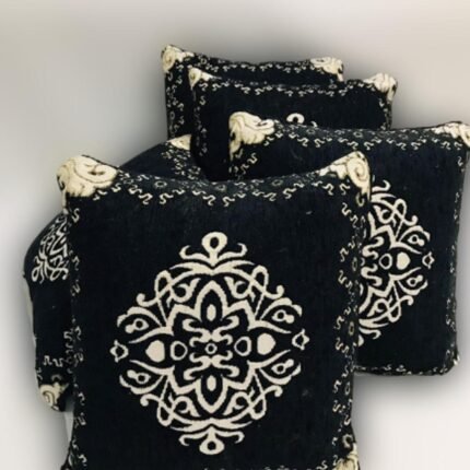 5 PCS Velvet Cushion Cover Set – Premium Quality