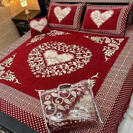 Velvet Jacquard Bedsheet