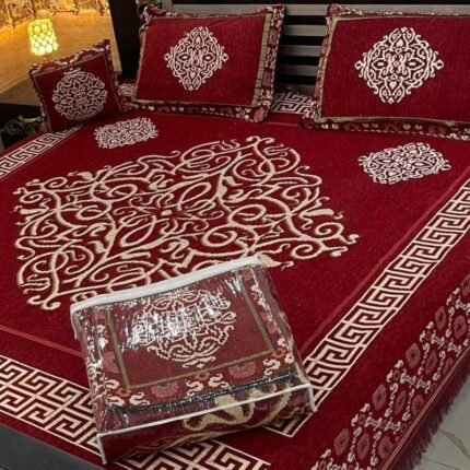 Velvet Jacquard Bedsheet