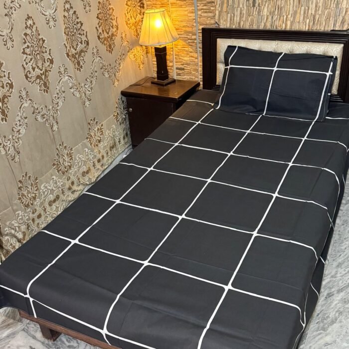 4-Piece Export Quality Printed Cotton Bedsheets