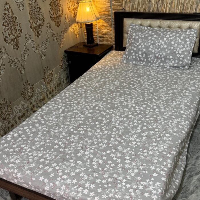 4-Piece Export Quality Printed Cotton Bedsheets