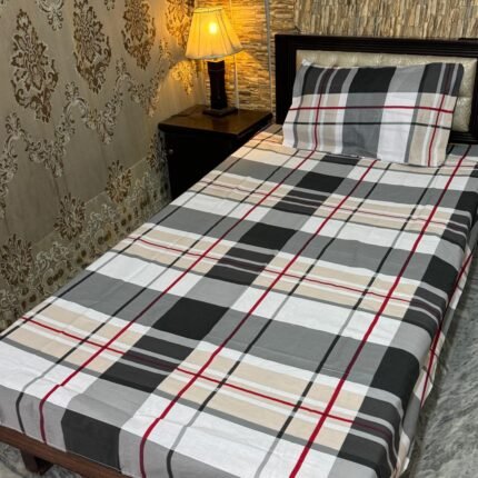 4-Piece Export Quality Printed Cotton Bedsheets