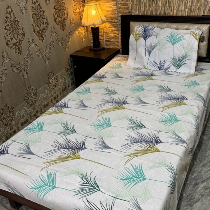 4-Piece Export Quality Printed Cotton Bedsheets