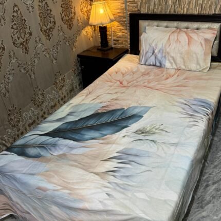 4-Piece Export Quality Printed Cotton Bedsheets