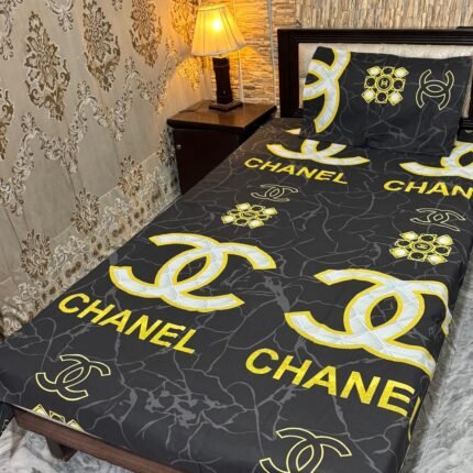 4-Piece Export Quality Printed Cotton Bedsheets