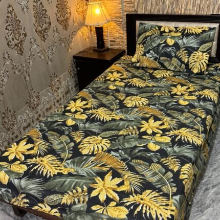 4-Piece Export Quality Printed Cotton Bedsheets