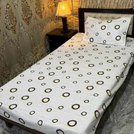 4-Piece Export Quality Printed Cotton Bedsheets