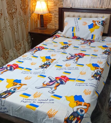 4-Piece Export Quality Printed Cotton Bedsheets