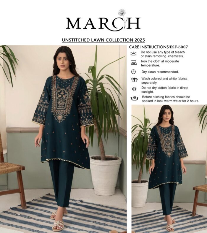 Premium Lawn 90.70 – 2PC Embroidered Suit at Best Price!